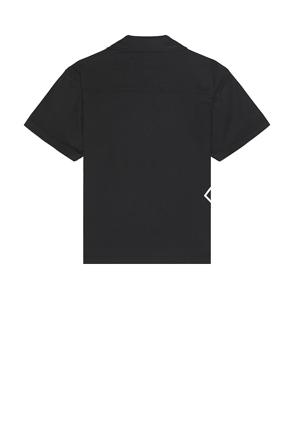 view 2 of 3 Cross Logo Snap Shirt in Black