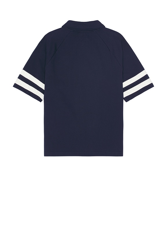 view 2 of 3 ポロシャツ in Navy & Off White