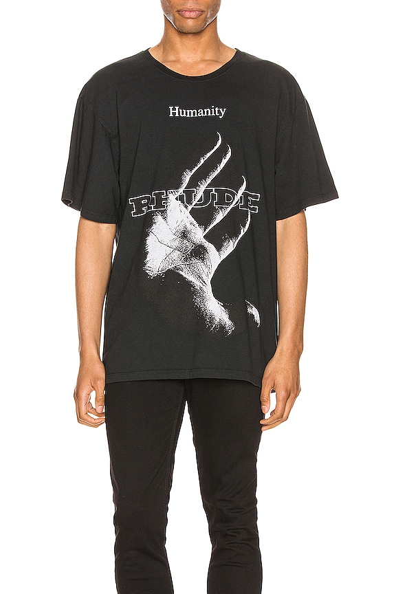 view 1 of 4 T-SHIRT GRAPHIQUE in Black