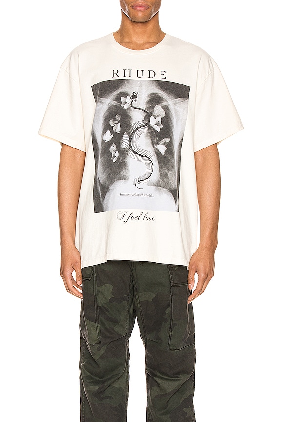 view 1 of 4 Rib Cage Tee in White