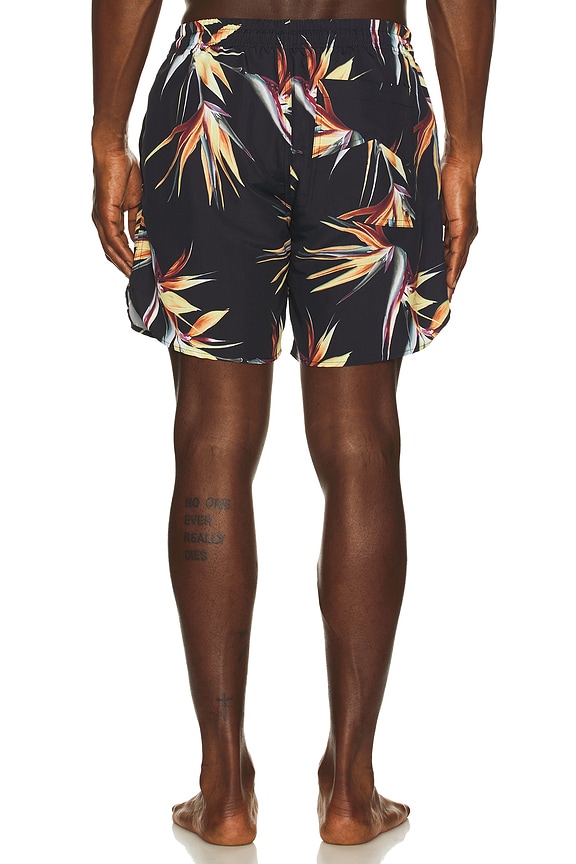 view 2 of 4 Regatta Club Hawaiian Swim Short in Multi & White
