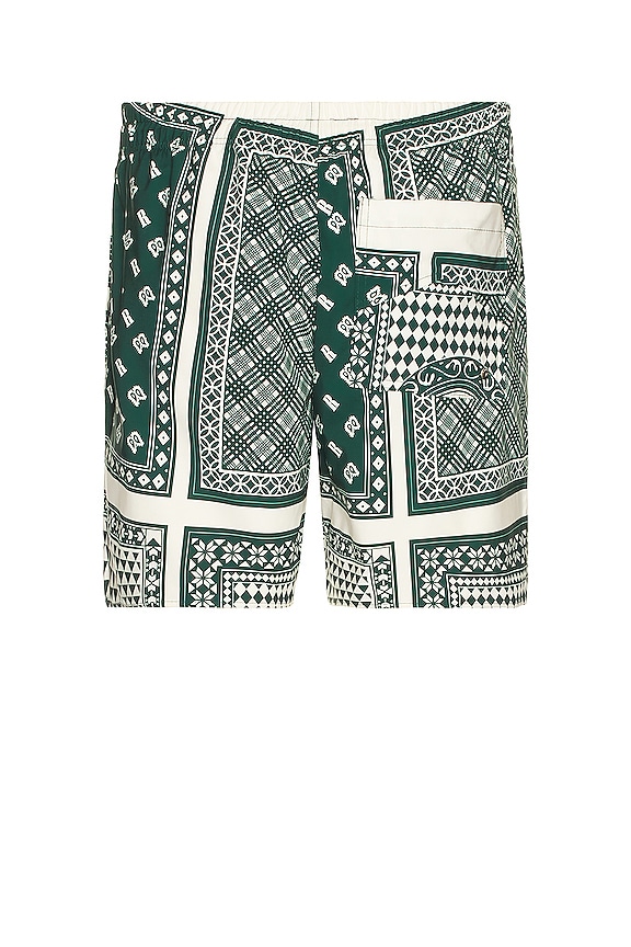 view 2 of 4 ショートパンツ in Green & White