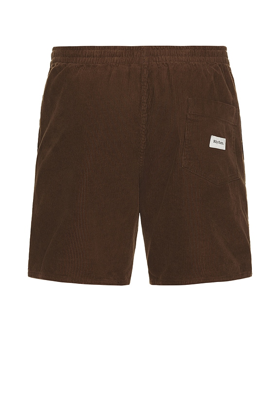 view 2 of 6 Classic Cord Jam Shorts in Chocolate