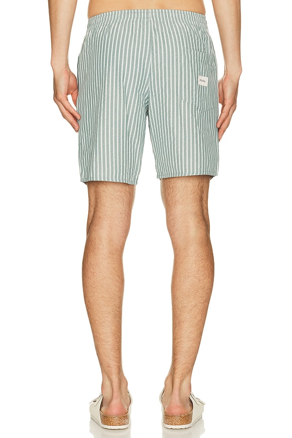 view 2 of 5 Seersucker Stripe Jam Short in Pine