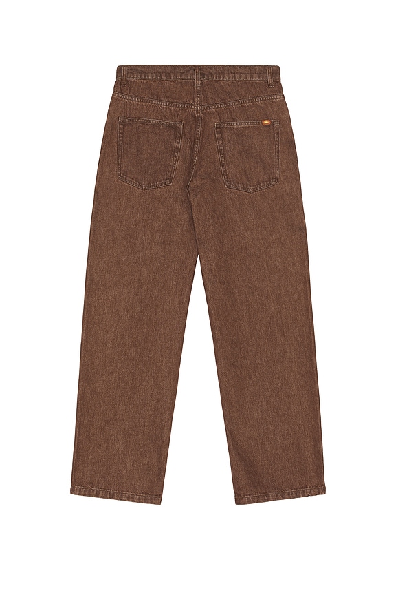 view 2 of 5 Essential Jean in Washed Brown