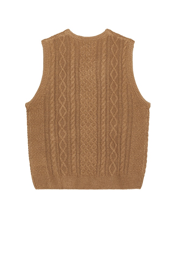 view 2 of 4 Mohair Knit Vest in Sand