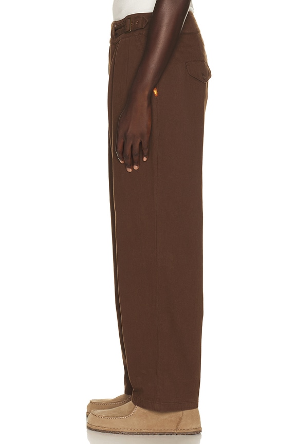 view 2 of 5 GHURKA 팬츠 in Brown