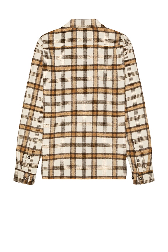 view 2 of 3 Albert Check Long Sleeve Shirt in Natural