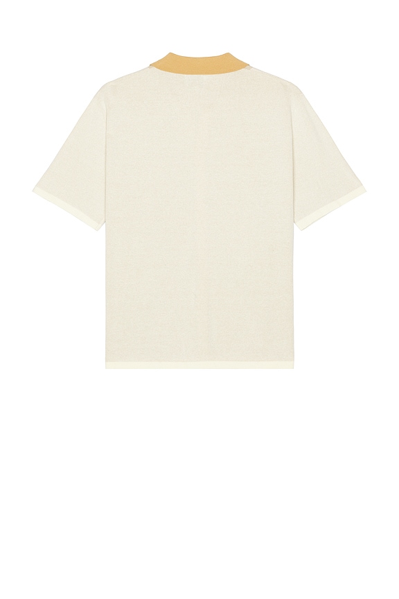 view 2 of 3 Loma Knitted Short Sleeve Shirt in Natural
