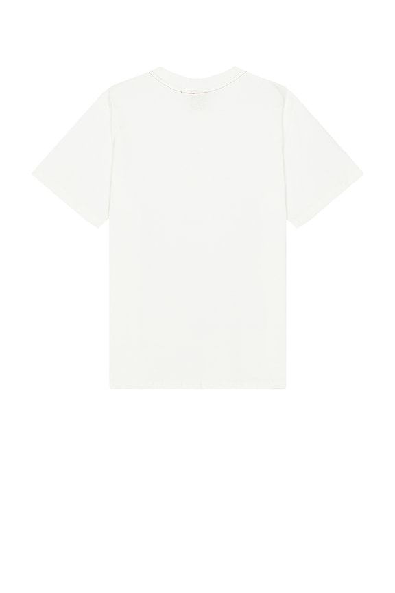 view 2 of 3 Vol127 Vintage Short Sleeve T-Shirt in Vintage White