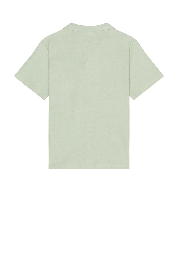 view 2 of 4 Vintage Terry Polo in Seafoam