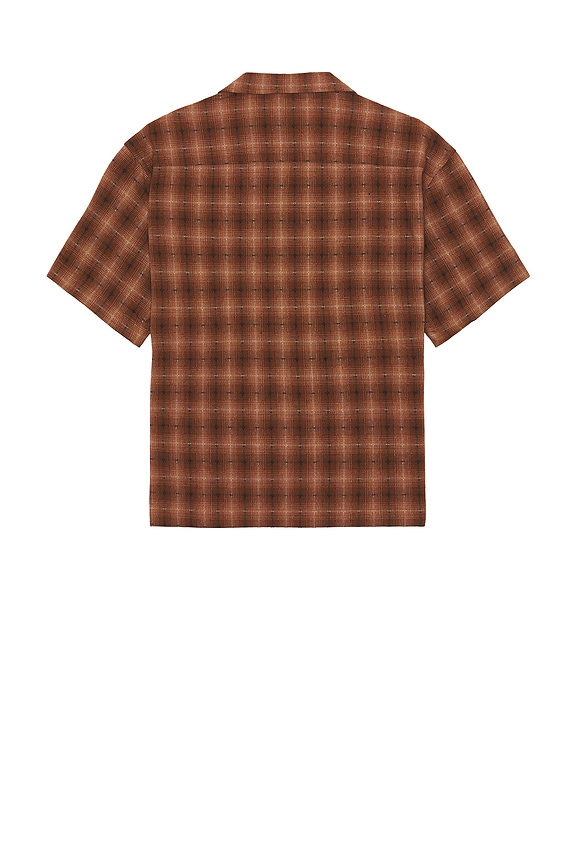view 2 of 5 CAMISA RELAJADA SHADOW CHECK in Rust