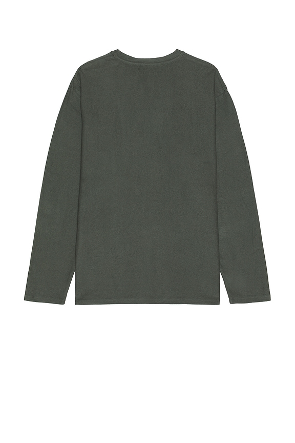 view 2 of 4 TUNISIEN À MANCHES LONGUES VINTAGE TERRY in Silver Pine