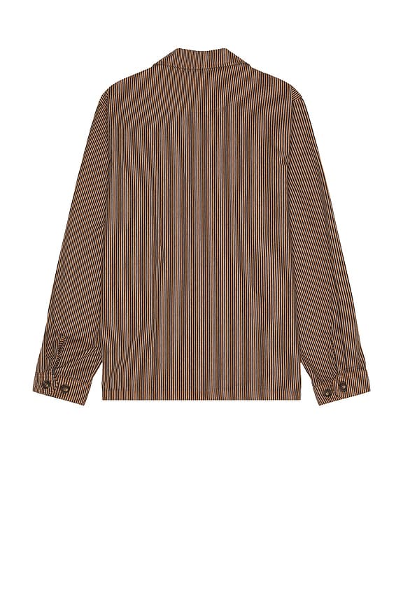 view 2 of 5 Hickory Stripe Work Shirt in Cedar