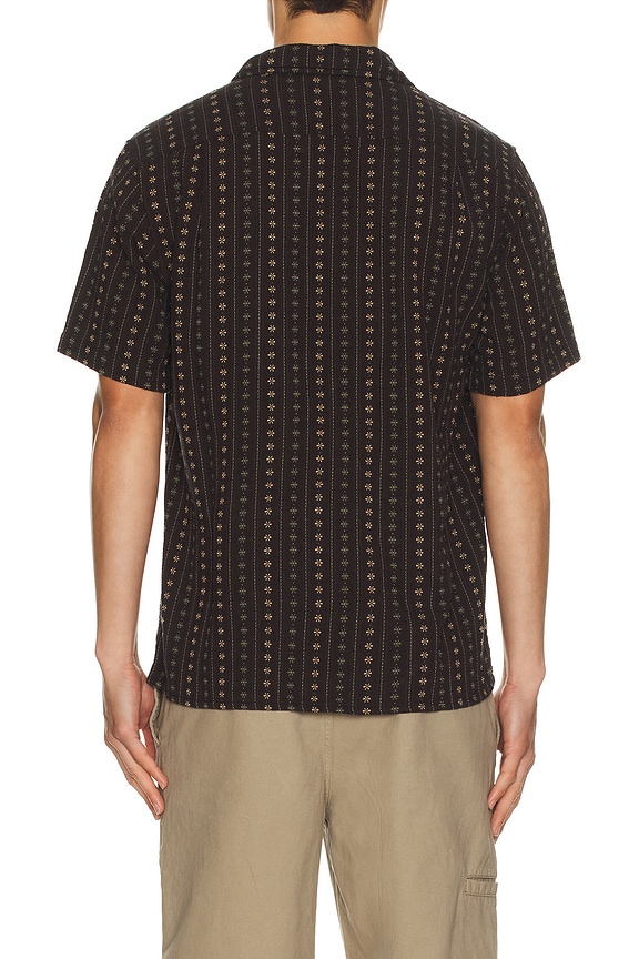 view 2 of 5 Dakota Stripe Shirt in Chocolate