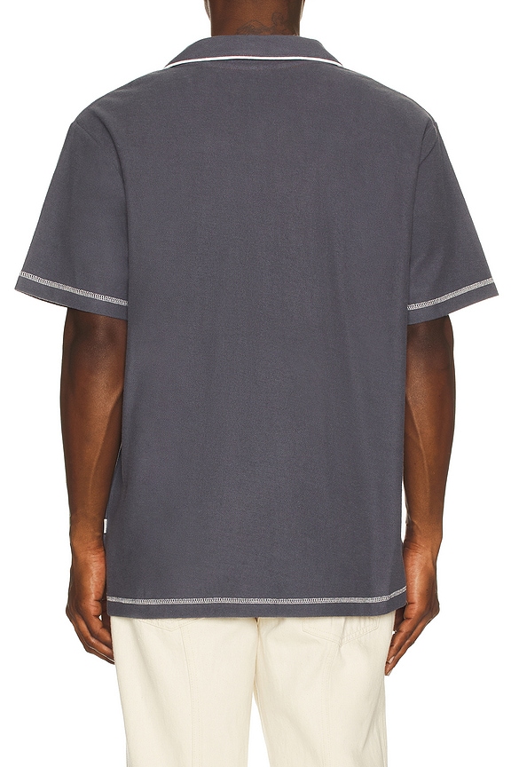 view 2 of 4 Ladder Vintage Terry Polo in Vintage Navy