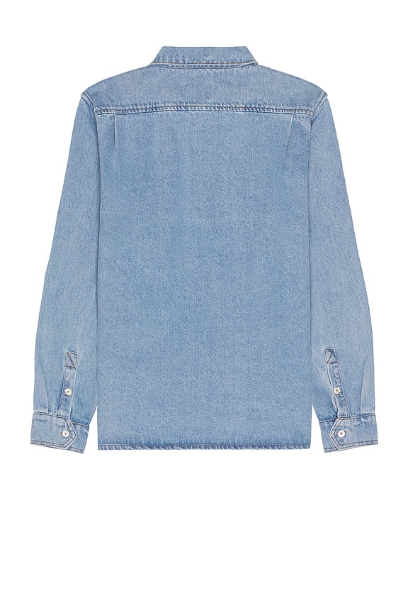 view 2 of 3 Denim Long Sleeve Shirt in Denim