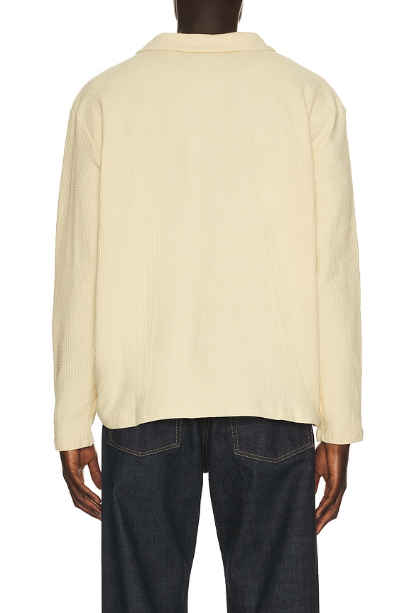 view 2 of 6 Waffle Rugby Polo in Natural