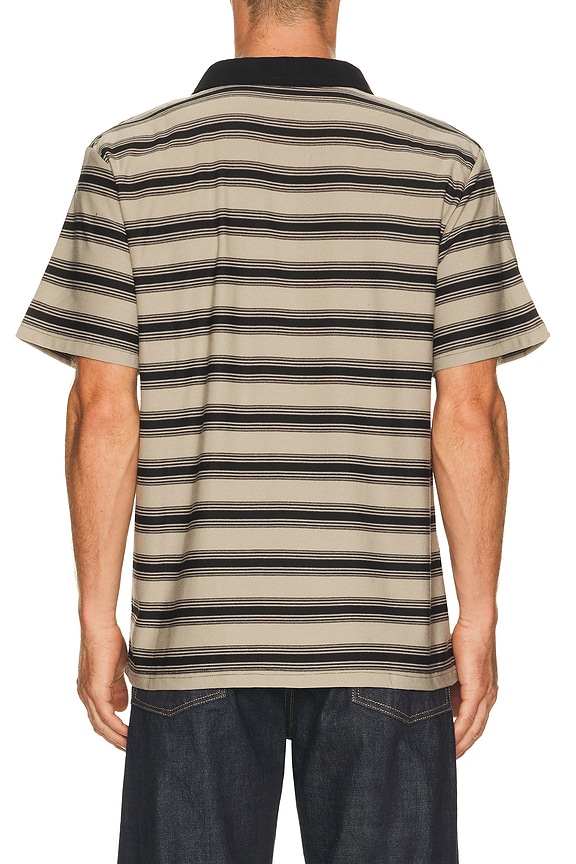 view 2 of 5 Vintage Stripe Havana Polo in Moonrock