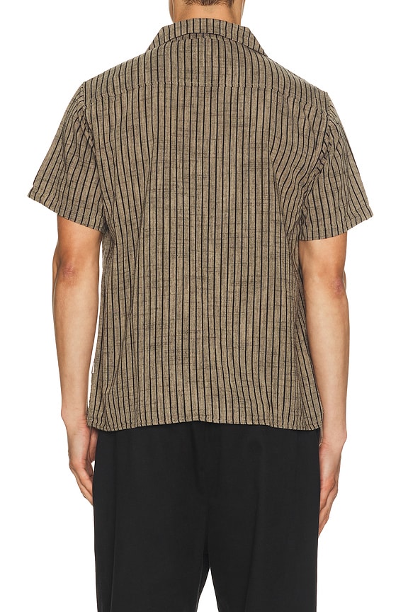 view 2 of 5 Texture Stripe Shirt in Natural