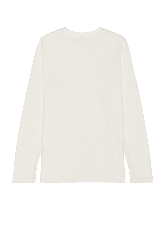 view 2 of 3 Classic Waffle Knit Tee in Vintage White