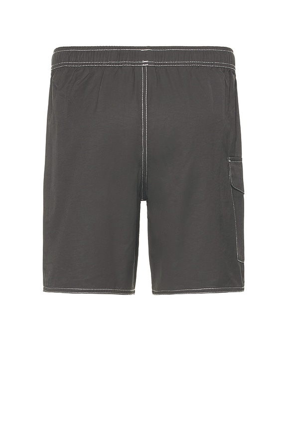 view 2 of 6 Patch Beach Short in Black