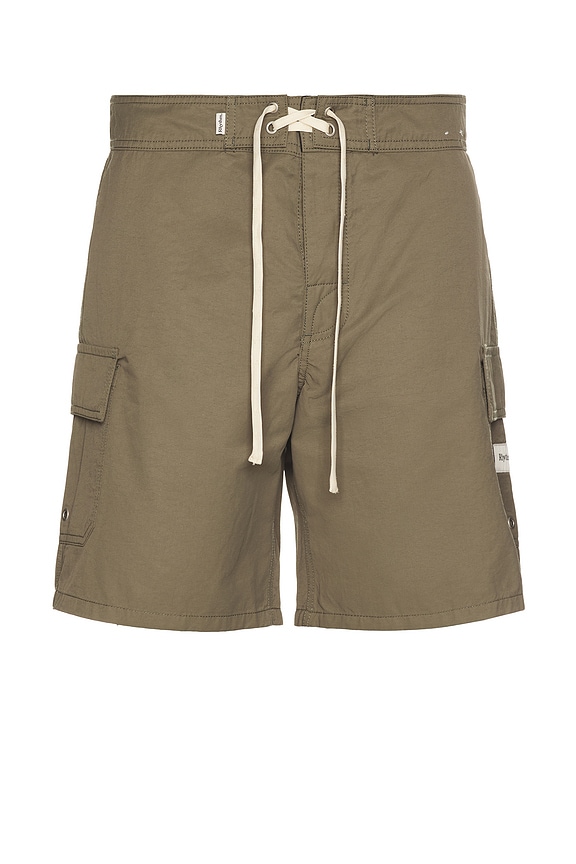 view 1 of 6 Cargo Swim Trunks in Olive
