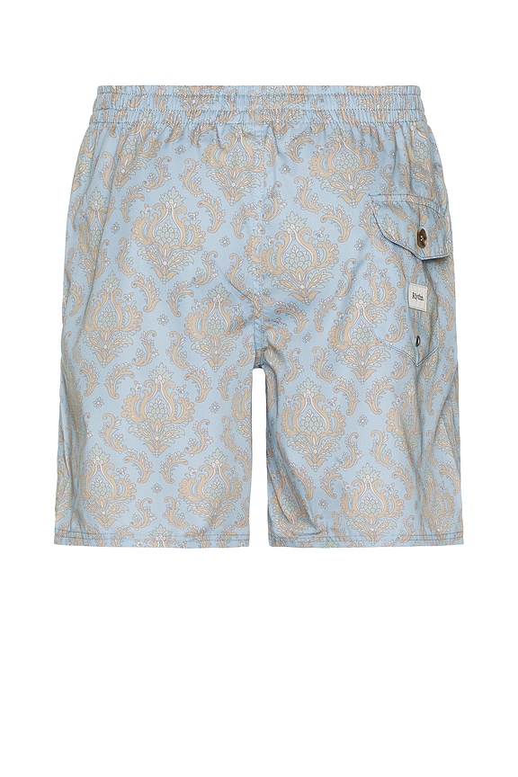 view 2 of 6 Demask Beach Shorts in Pacific Blue