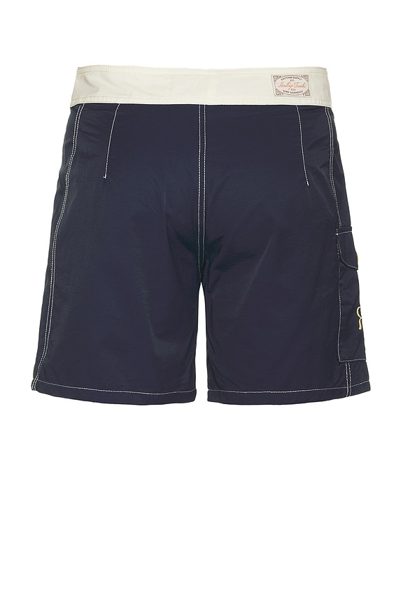 view 2 of 7 Breakers Block Swimtrunk in Stone Blue