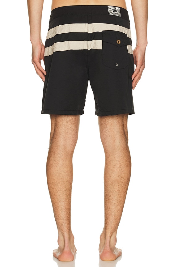 view 2 of 5 Heritage Stripe Trunk in Black