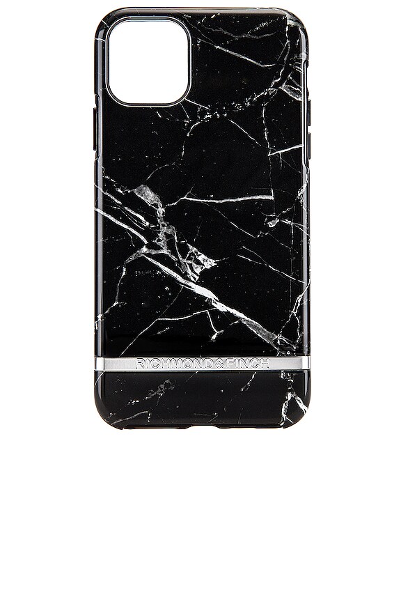 view 1 of 3 Black Marble iPhone 11 Pro Max Case in Black Marble