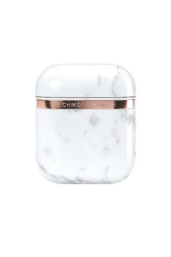 view 2 of 4 ÉTUI POUR AIRPOD in White Marble