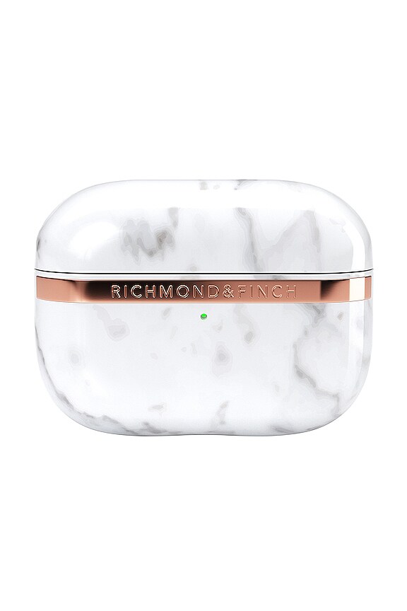 view 2 of 4 ÉTUI POUR AIRPOD in White Marble