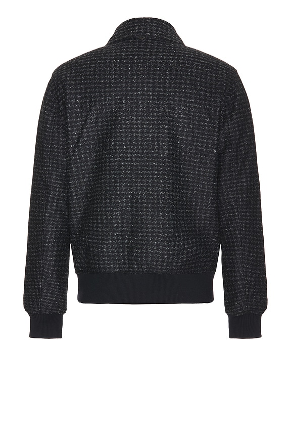 view 2 of 3 Packer Wool Button Through Jacket in Navy Melange