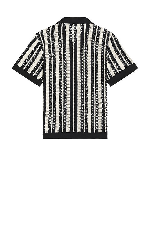 view 2 of 4 Romy Shirt in Black & Ecru