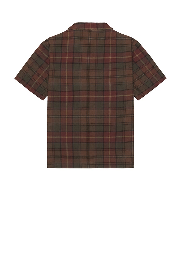view 2 of 5 VV Plaid Shirt in Black & Brown