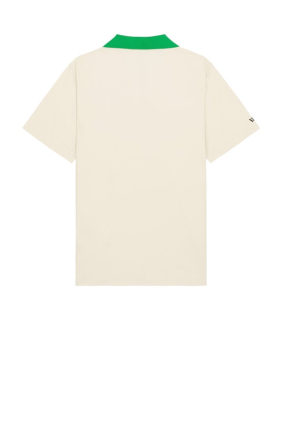 view 2 of 4 Blueprint Polo in Bone & Green