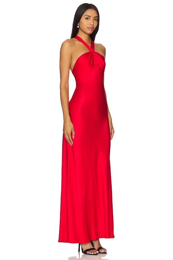 view 2 of 3 Losanna Dress in Red