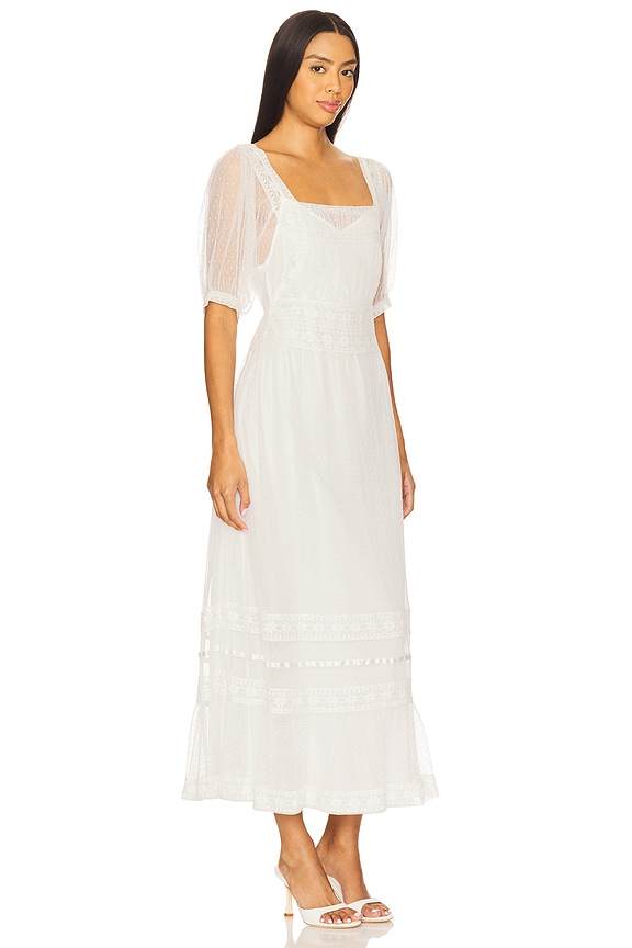 view 2 of 3 Hadley Dress in Ivory