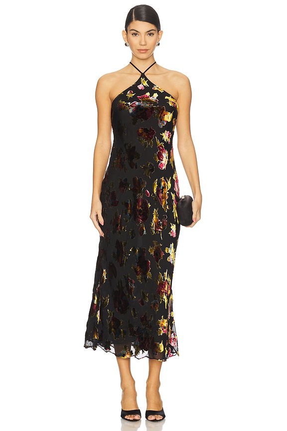 view 2 of 4 Hayley Dress in Countryside Devor? Black