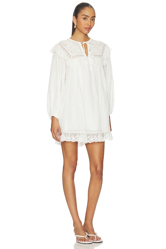 view 2 of 4 VESTIDO INEZ in Lilly Embroidery Ivory