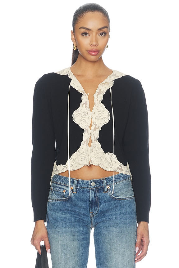 view 2 of 6 Tassia Cardigan in Black