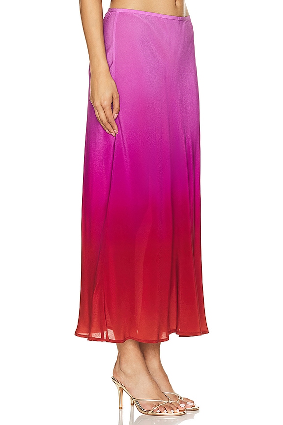 view 2 of 4 Kelly Skirt in Ombre Pink