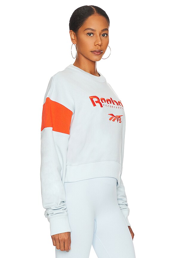 view 2 of 4 Graphic Sweatshirt in Fresh Blue