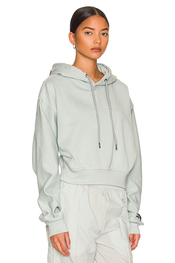view 2 of 4 VB Cropped Hoodie in Sea Spray