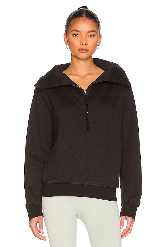 view 2 of 5 SWEAT À CAPUCHE in Black