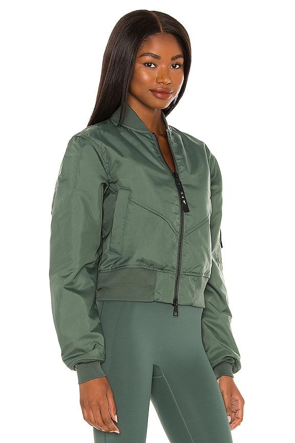 view 2 of 4 Bomber Jacket in Chalk Green