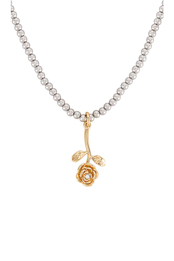 view 2 of 2 COLLAR in Gold & Crystal