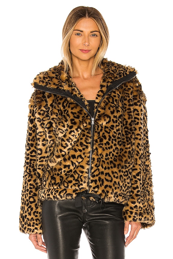 view 2 of 5 CHAQUETA PIEL SINTÉTICA BRIGIT in Multi