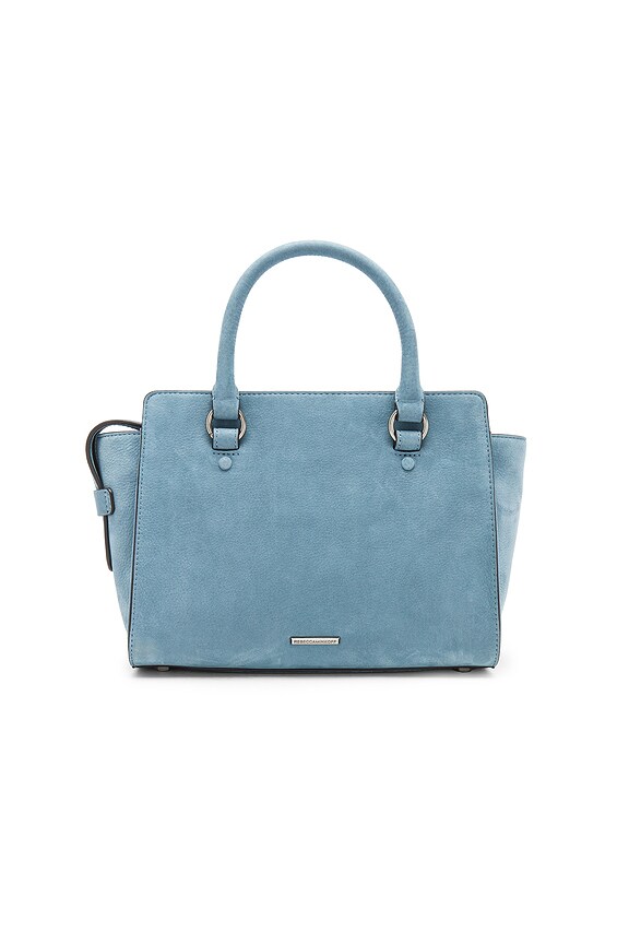 view 2 of 5 Small Jamie Satchel in Dusty Blue